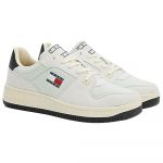 Tommy Jeans Basket Canvas Trainers Beige 40 Homem