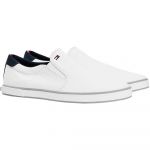 Tommy Hilfiger Iconic Slip-on Shoes Branco 44 Homem