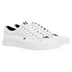 Tommy Hilfiger Iconic Long Lace Trainers Branco 44 Homem