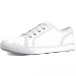 Fitflop Christophe Tumbled Trainers Branco 46 Homem