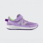 New Balance 570v3 Bungee Lace Top Strap Trainers Roxo 33 Rapaz
