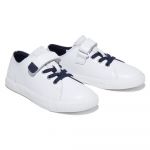 Timberland Newport Bay Leather Oxford Junior Trainers Branco 39 Rapaz