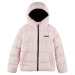 Levi´s Solid boxy fit puffer Jacket Rosa 5 Anos