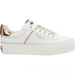 Pepe Jeans Ottis Cool Trainers Branco 39 Mulher