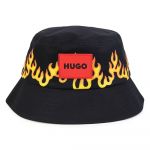 Hugo G00126 Bucket Hat Preto 56 cm