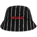 Hugo G00123 Bucket Hat Preto 52 cm