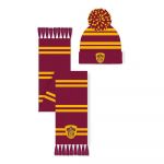 Heroes Inc Harry Potter Beanie & Scarf Set House Gryffindor 165 Cm Colorido