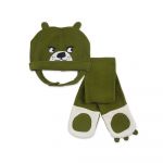 Tuc Tuc Trecking Time Hat And Scarf Set Verde 54 cm