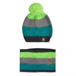 Tuc Tuc Cattitude Hat And Scarf Set Verde 54 cm