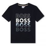 Boss J50775 Short Sleeve T-shirt Azul 6 Anos