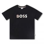 Boss J15489 Short Sleeve T-shirt Preto 14 Anos