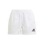 Adidas Rugby 3 Stripes Shorts Branco 13-14 Anos