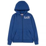 Levi´s ® Kids Logo Full Zip Sweatshirt Azul 12 Anos