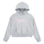 Levi´s ® Kids Pullover with tapin Hoodie Cinzento 5 Anos