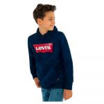 Levi´s ® Kids Batwing Screenprint Full Zip Sweatshirt Azul 14 Anos