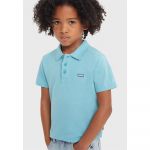 Levi´s ® Kids Back Neck Tape Short Sleeve Polo Azul 6 Anos