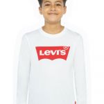 Levi´s ® Kids Batwing Long Sleeve T-shirt Branco 12 Anos