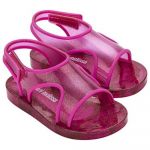 Melissa Mini Acqua Me Baby Sandals Rosa 28-29 Rapaz