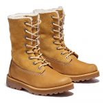 Timberland Courma Warm Lined Roll-top Boots Castanho 21 Rapaz