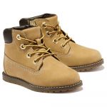 Timberland Pokey Pine 6´´ With Side Zip Boots Toddler Castanho 28 Rapaz