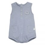 Absorba Nmd Naissance Tricot Romper Azul 9 Meses