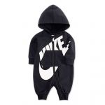 Nike Kids All Day Play Jumpsuit Preto 0-3 Meses