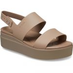 Crocs Brooklyn Lowedge Sandals Beige 38-39 Mulher
