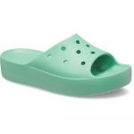 Crocs Classic Platform Slides Verde 41-42 Mulher