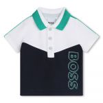 Boss J50800 Short Sleeve Polo Azul 18 Meses
