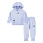 Converse Kids Sustainable Core Tracksuit Roxo 24 Meses