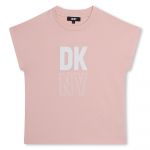 Dkny D60084 Short Sleeve T-shirt Rosa 12 Anos