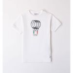 Superga S8813 Short Sleeve T-shirt Branco 4 Meses