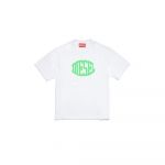 Diesel Kids J01777 Short Sleeve T-shirt Branco 16 Anos