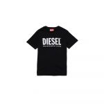 Diesel Kids J01541 Short Sleeve T-shirt Preto 8 Anos