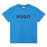 Hugo G00007 Short Sleeve T-shirt Azul 16 Anos