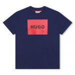 Hugo G00006 Short Sleeve T-shirt Azul 16 Anos