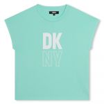 Dkny D60084 Short Sleeve T-shirt Verde 14 Anos