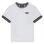 Dkny D60035 Short Sleeve T-shirt Branco 14 Anos