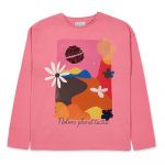 Tuc Tuc Natural Planet Long Sleeve T-shirt Rosa 10 Anos