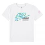 Nike Kids Futura Micro Text Short Sleeve T-shirt Branco 4-5 Anos