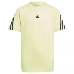 Adidas Future Icons 3 Stripes Short Sleeve T-shirt Amarelo 13-14 Anos