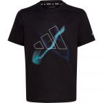 Adidas Hiit Gfx Short Sleeve T-shirt Preto 7-8 Anos