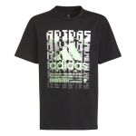 Adidas Gmng Short Sleeve T-shirt Preto 5-6 Anos