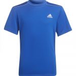Adidas Designed For Sport Aeroready Short Sleeve T-shirt Azul 9-10 Anos
