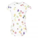 Nike Kids Sole Food Sticker Short Sleeve T-shirt Branco 24 Months-3 Anos