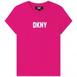 Dkny D35s29 Short Sleeve T-shirt Rosa 16 Anos