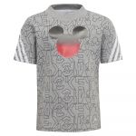 Adidas Dy Mm Short Sleeve T-shirt Cinzento 3-4 Anos
