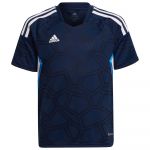 Adidas Condivo 22 Md Short Sleeve T-shirt Azul 9-10 Anos