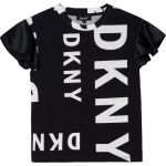 Dkny D35r73-m41 Short Sleeve T-shirt Preto 14 Anos