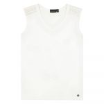 Beckaro Beach Blossom Sleeveless T-shirt Branco 17 Anos
